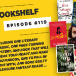 Bookshelf podcast episode book covers