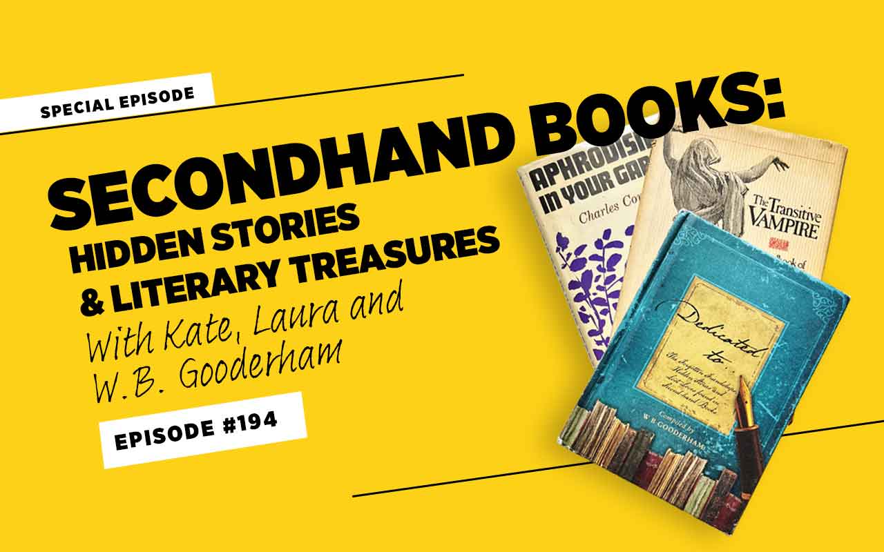 Podcast episode on secondhand books